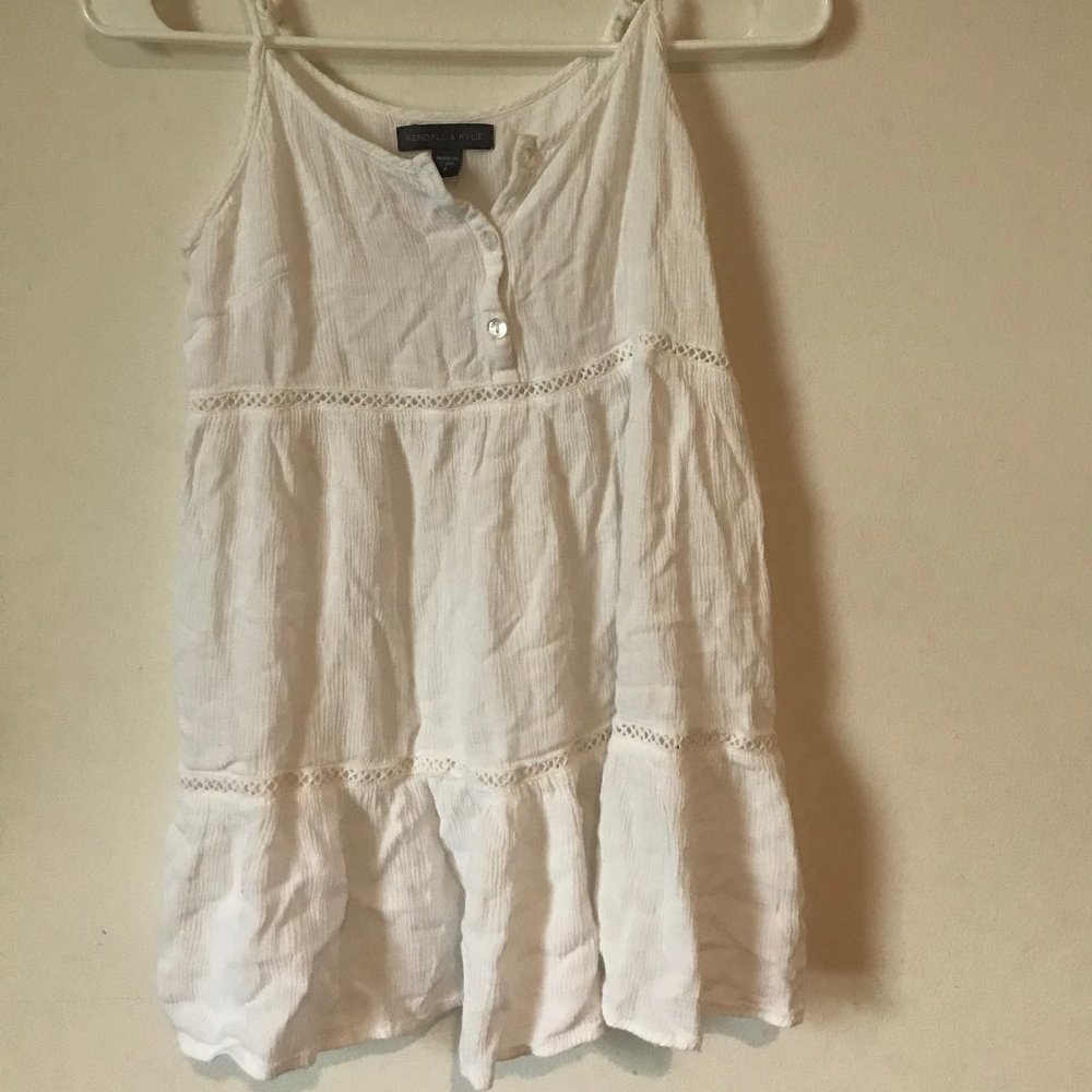 Kendall & Kylie White Blouse